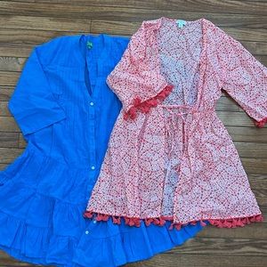 2 J. Crew Swim Cover ups